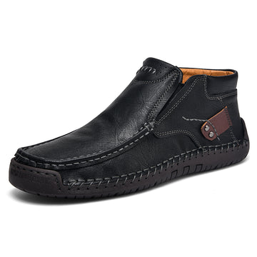 💥Last day deals💥Men's Casual Arch Support Non-slip Leather Slip-On Loafers