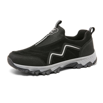50% OFF!!!🛒Men's Outdoor Orthopedic Shoes, Wide Toe Waterproof Hiking Sneakers with Arch Support & Non-Slip Sole
