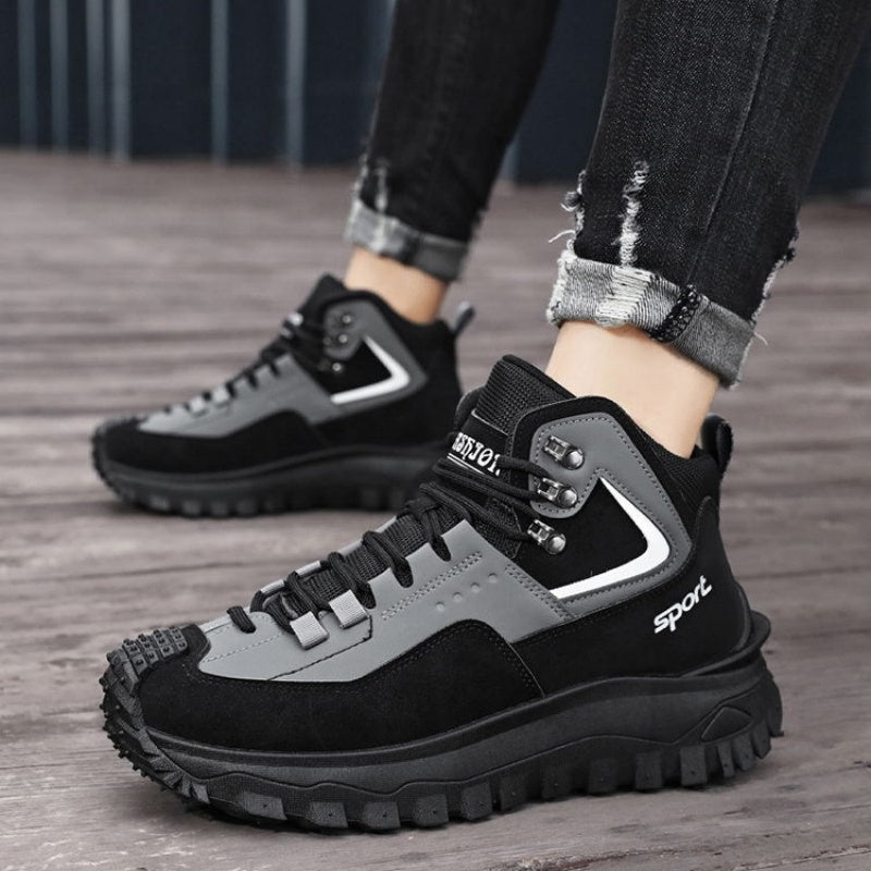 ⏰LAST DAY-70% OFF🛒Men's Outdoor Work & Hiking Boots – Waterproof, Non-Slip, Puncture & Smash-Proof, Arch Support, Wide Toe for All-Day Comfort