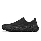 ⏰Fresh Steps – 50% OFF🛒 Men's Slip-On Orthopedic Casual Walking Shoes – Breathable Mesh, Leather Trim, Arch Support & Non-Slip Rubber Sole for Outdoor Trekking
