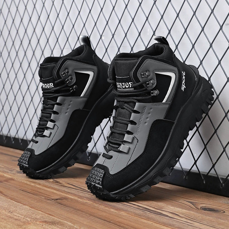 ⏰LAST DAY-70% OFF🛒Men's Outdoor Work & Hiking Boots – Waterproof, Non-Slip, Puncture & Smash-Proof, Arch Support, Wide Toe for All-Day Comfort