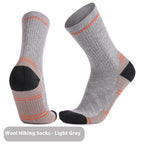 Men's Merino Wool Hiking Socks Outdoor Trekking Skiing Thick Warm Sports Socks Mountaineering Snow Socks
