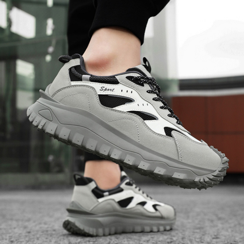 (⏰LAST DAY-70% OFF🛒)Men’s Outdoor Work Hiking Shoes – Waterproof, Shock Absorbing, Wide Toe, Smash & Puncture Resistant, Arch Support