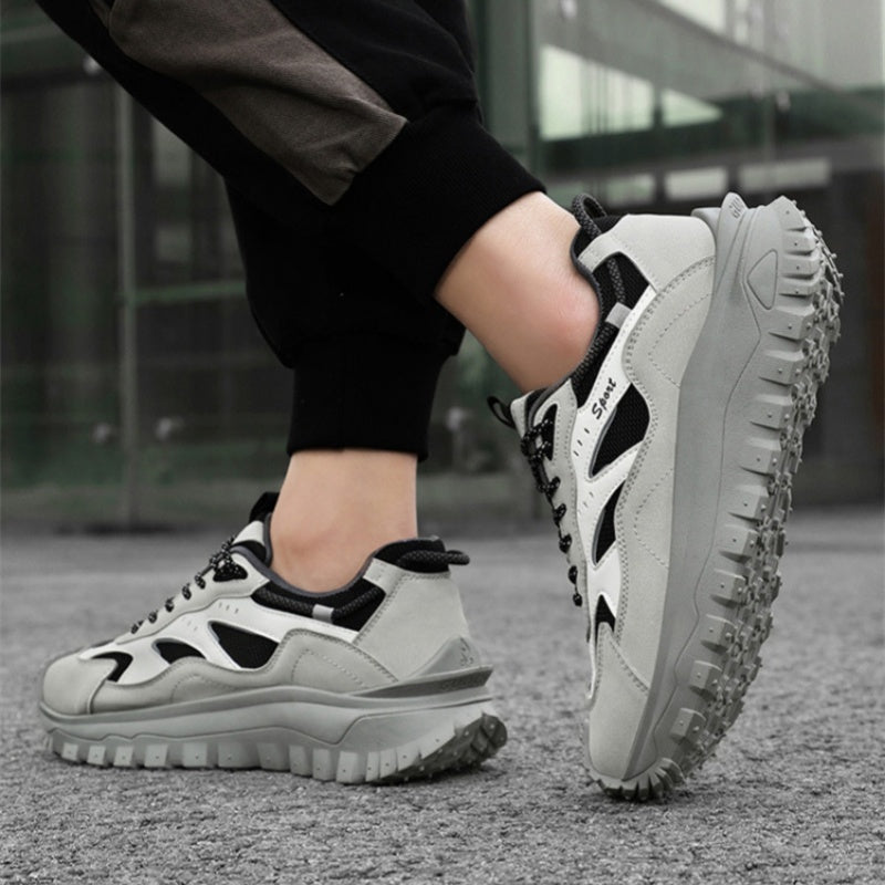 (⏰LAST DAY-70% OFF🛒)Men’s Outdoor Work Hiking Shoes – Waterproof, Shock Absorbing, Wide Toe, Smash & Puncture Resistant, Arch Support