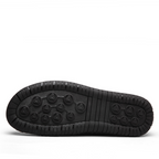 Men's Vintage British Preppy Slip-On Handmade Nappa Leather Zipper Loafers