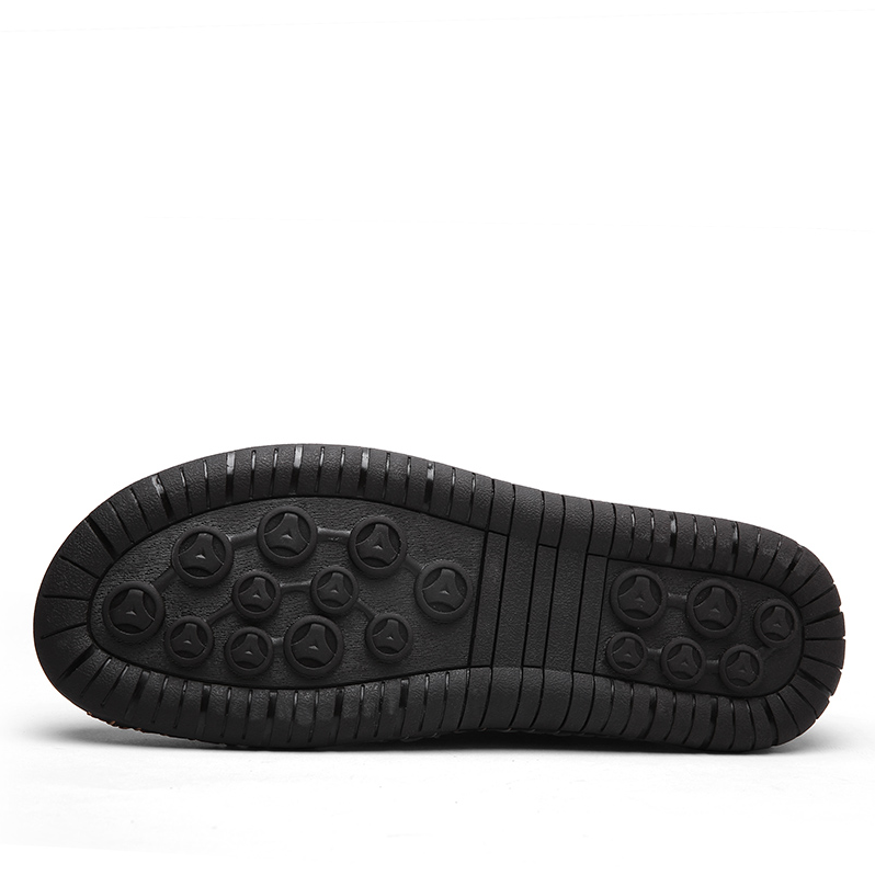 Men's Vintage British Preppy Slip-On Handmade Nappa Leather Zipper Loafers