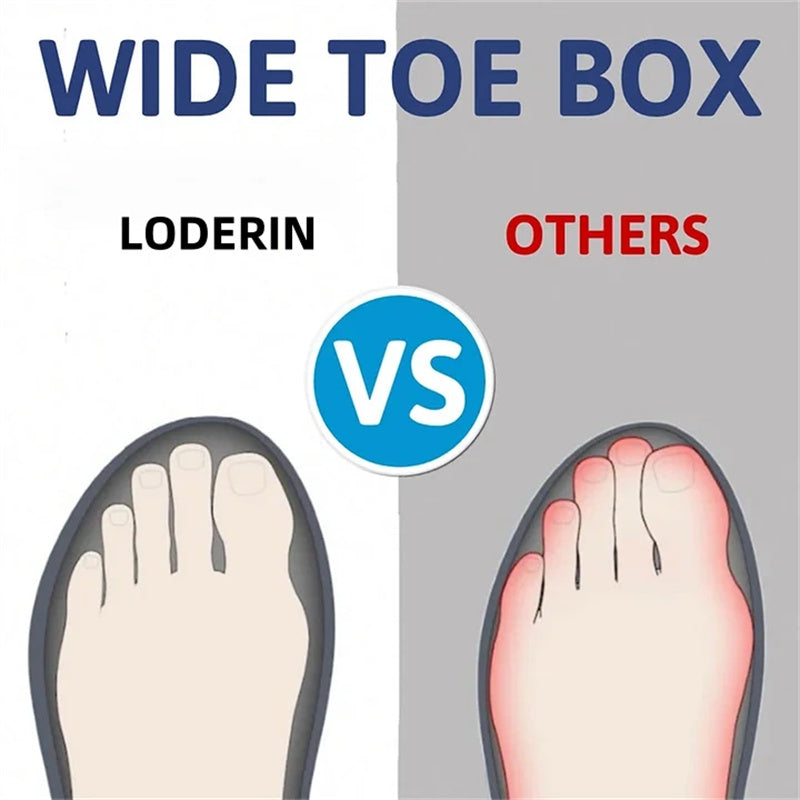 🔥Best Seller-Men's Comfortable Arch Support Shock Absorbing Orthopedic Leather Sneakers