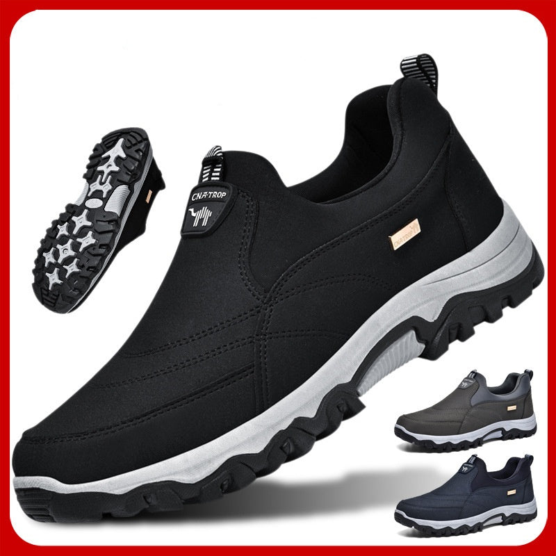 💥Hot sale💥 Men's Comfortable Breathable Orthopedic Leather Walking Hiking Shoes