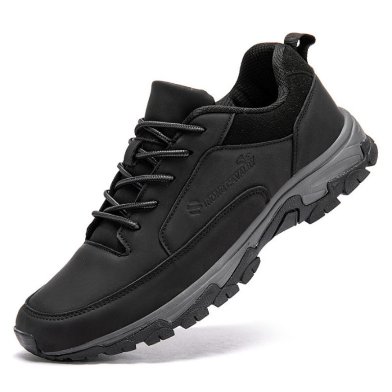 🔥Best Seller-Men's Comfortable Arch Support Shock Absorbing Orthopedic Leather Sneakers