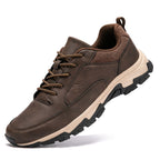 🔥Best Seller-Men's Comfortable Arch Support Shock Absorbing Orthopedic Leather Sneakers