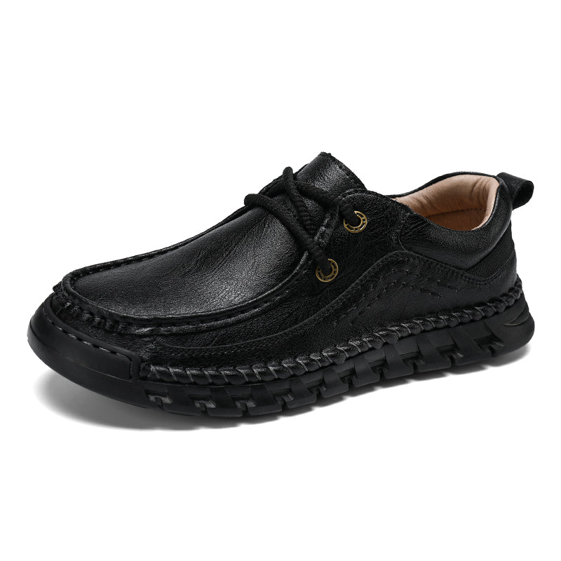 💥Last day of sale💥Men's Casual Comfortable Wear-Resistant Non-Slip Genuine Leather Hand-Sewn Futian Shoes