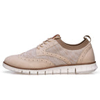 ⏰HOT SALE 50% OFF 🛒 - Men’s Premium Orthopedic Mesh Oxfords | Lace-Up Casual Dress Sneakers with Arch Support & All-Day Comfort