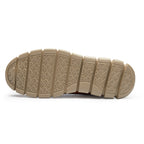 ⏰LAST DAY - 50% OFF🛒 Men’s Lightweight Knit Mid-Top Boots – Stretch Collar & Supportive Sole for Outdoor and Casual Wear