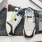 ⏰Limited Time Sale 50% OFF🛒 Men’s Wide Slip-On Walking Sneakers with Arch Support & Height Boost, All-Season Outdoor Comfort