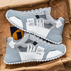 ⏰Limited Time Sale 50% OFF🛒 Men’s Wide Slip-On Walking Sneakers with Arch Support & Height Boost, All-Season Outdoor Comfort