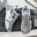 ⏰Limited Time Sale 50% OFF🛒 Men’s Wide Slip-On Walking Sneakers with Arch Support & Height Boost, All-Season Outdoor Comfort