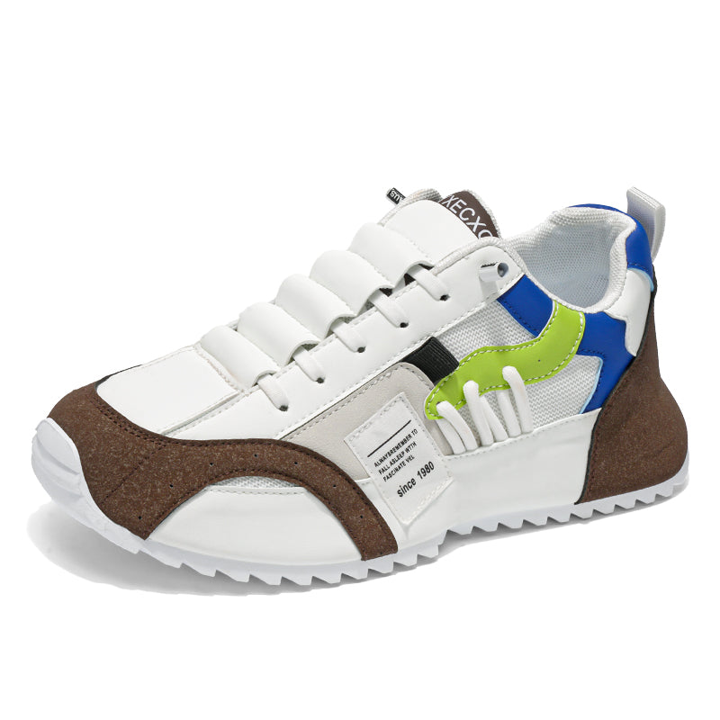 ⏰Limited Time Sale 50% OFF🛒 Men’s Wide Slip-On Walking Sneakers with Arch Support & Height Boost, All-Season Outdoor Comfort