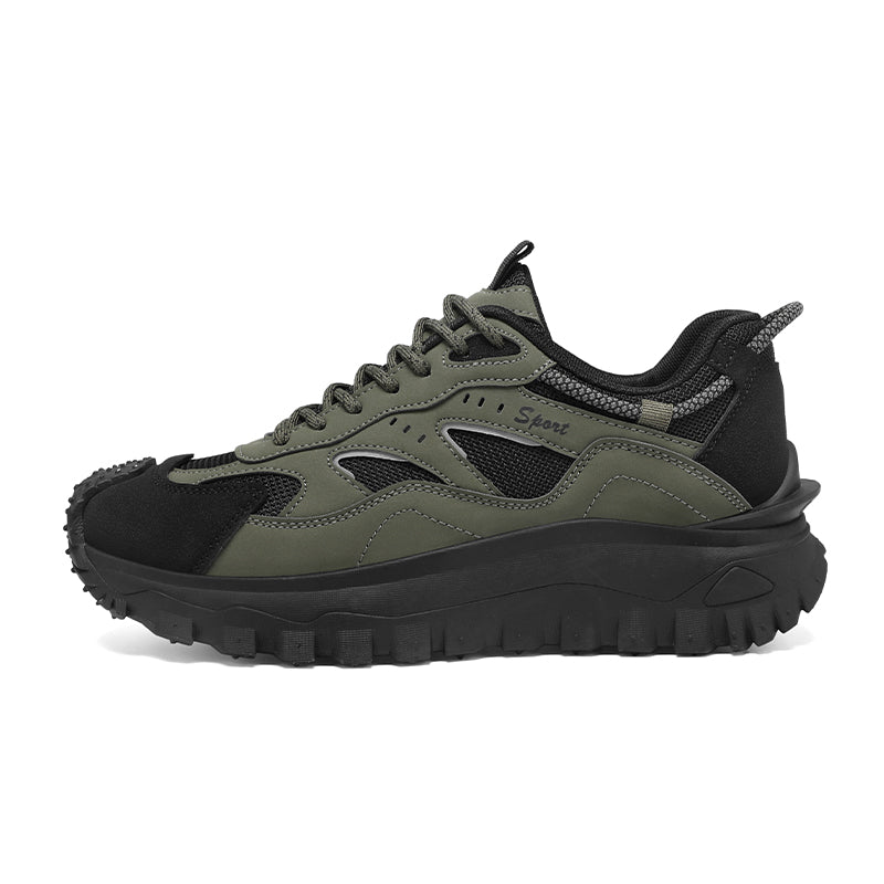(⏰LAST DAY-70% OFF🛒)Men’s Outdoor Work Hiking Shoes – Waterproof, Shock Absorbing, Wide Toe, Smash & Puncture Resistant, Arch Support