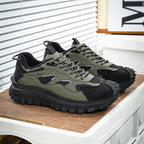 (⏰LAST DAY-70% OFF🛒)Men’s Outdoor Work Hiking Shoes – Waterproof, Shock Absorbing, Wide Toe, Smash & Puncture Resistant, Arch Support