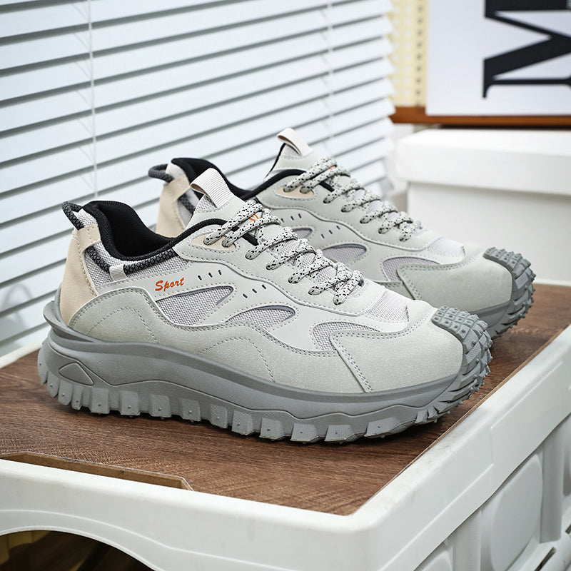 (⏰LAST DAY-70% OFF🛒)Men’s Outdoor Work Hiking Shoes – Waterproof, Shock Absorbing, Wide Toe, Smash & Puncture Resistant, Arch Support