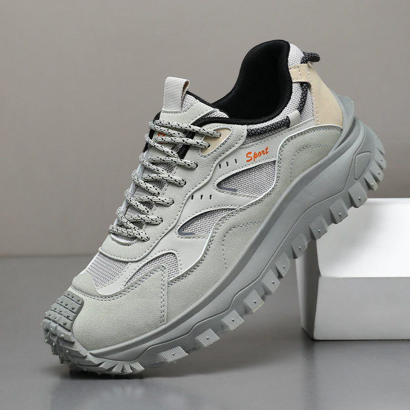 (⏰LAST DAY-70% OFF🛒)Men’s Outdoor Work Hiking Shoes – Waterproof, Shock Absorbing, Wide Toe, Smash & Puncture Resistant, Arch Support