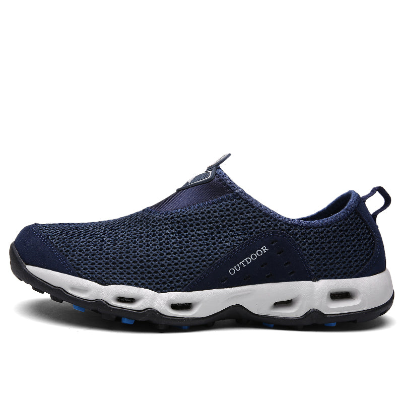 💥 Summer Sale💥 Men’s Lightweight Slip-On Barefoot Water Shoes – Breathable Mesh, Quick-Dry, Anti-Slip for Hiking & Outdoors