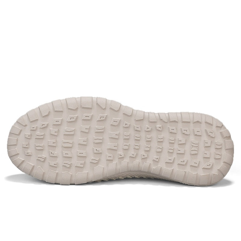 ⏰Limited Time 60% OFF🛒 Men's Breathable Mesh Walking Shoes – Lightweight & Quick-Dry, Supportive Leather Loafers