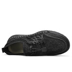 ⏰Limited Time 60% OFF🛒 Men's Breathable Mesh Walking Shoes – Lightweight & Quick-Dry, Supportive Leather Loafers