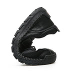 (⏰LAST DAY-70% OFF🛒)Men's Hand-Stitched Outdoor Work Shoes – Premium Cowhide Upper, Breathable, Arch Support, Soft Lining, Anti-Collision Toe, Shock-Absorbing Non-Slip Sole