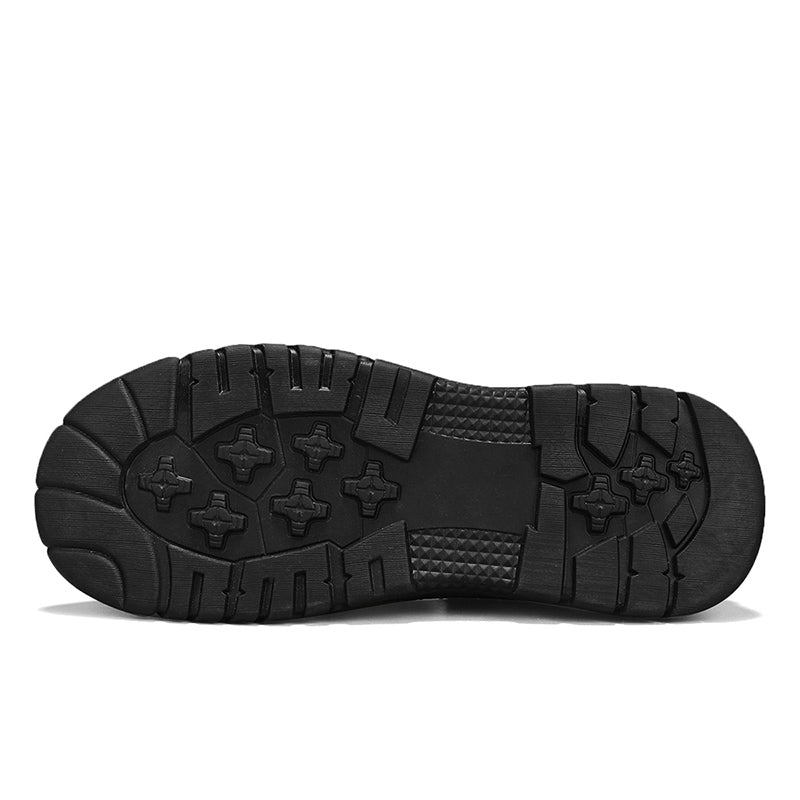 (🎁Free Orthotic Insoles🔥)Men’s Outdoor Slip-On Shoes – Anti-Slip Rubber Sole, Comfortable Lining, Arch Support, Wide Toe Box, Handmade Casual Hiking & Work