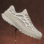 ⏰Limited Time 50% OFF🛒Men's Lace-Up Orthopedic Leather Hiking Shoes – Breathable Mesh, Durable Rubber Sole, Lightweight & Supportive