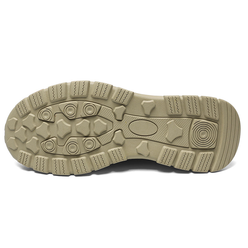 ⏰Limited Time 60% OFF🛒 Men's Handmade Slip-On Leather Walking Sneakers – Orthopedic Arch Support, Breathable & Anti-Slip Genuine Cowhide Loafers