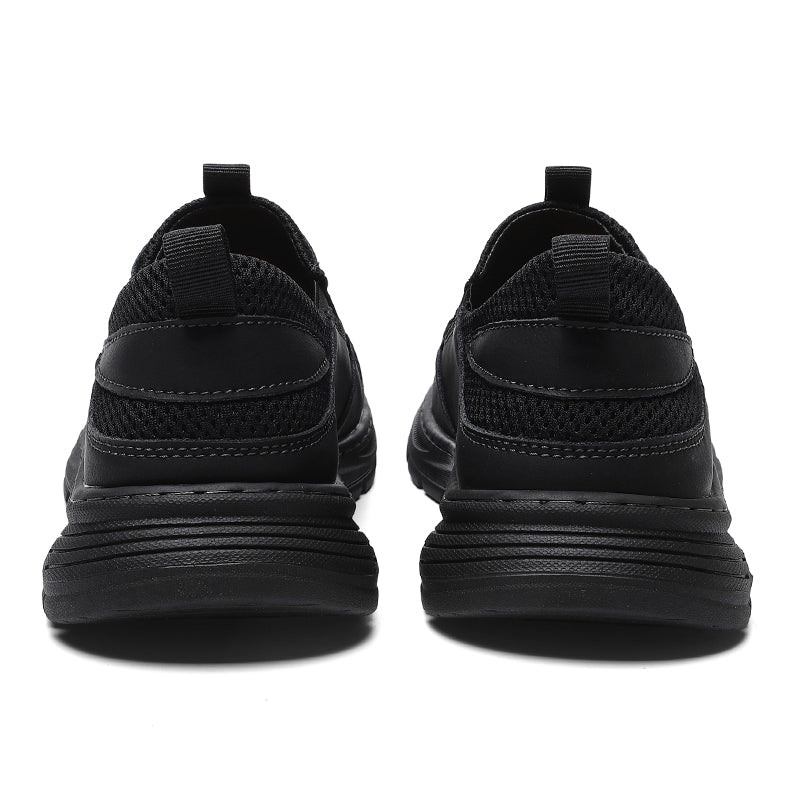 ⏰Limited Time 60% OFF🛒 Men's Handmade Slip-On Leather Walking Sneakers – Orthopedic Arch Support, Breathable & Anti-Slip Genuine Cowhide Loafers