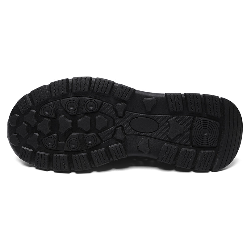 ⏰Limited Time 60% OFF🛒 Men's Handmade Slip-On Leather Walking Sneakers – Orthopedic Arch Support, Breathable & Anti-Slip Genuine Cowhide Loafers