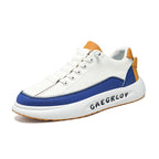 ⏰LIMITED TIME 50% OFF🛒 Men's Fashion Slip-On Sneakers – Color Block Design, Orthopedic Arch Support, Lightweight for Everyday Comfort