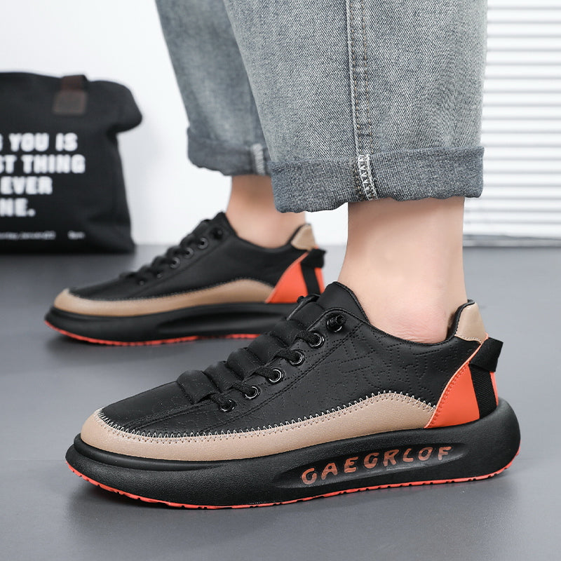 ⏰LIMITED TIME 50% OFF🛒 Men's Fashion Slip-On Sneakers – Color Block Design, Orthopedic Arch Support, Lightweight for Everyday Comfort