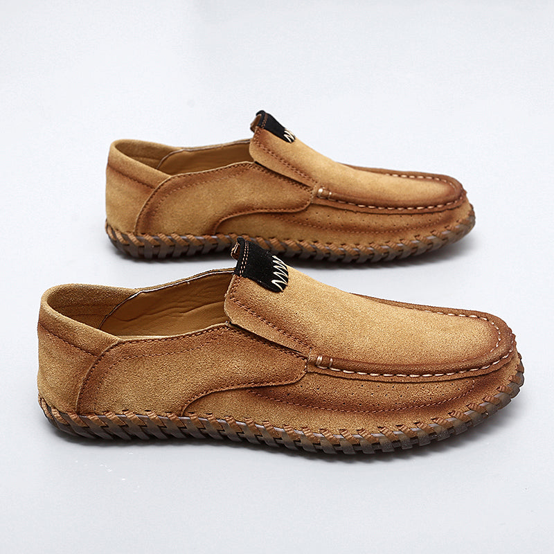 ⏰LIMITED TIME – 65% OFF🛒 Men's Premium Hand-Sewn Leather Loafers – Soft, Orthopedic Support, Lightweight, Built for All-Day Comfort