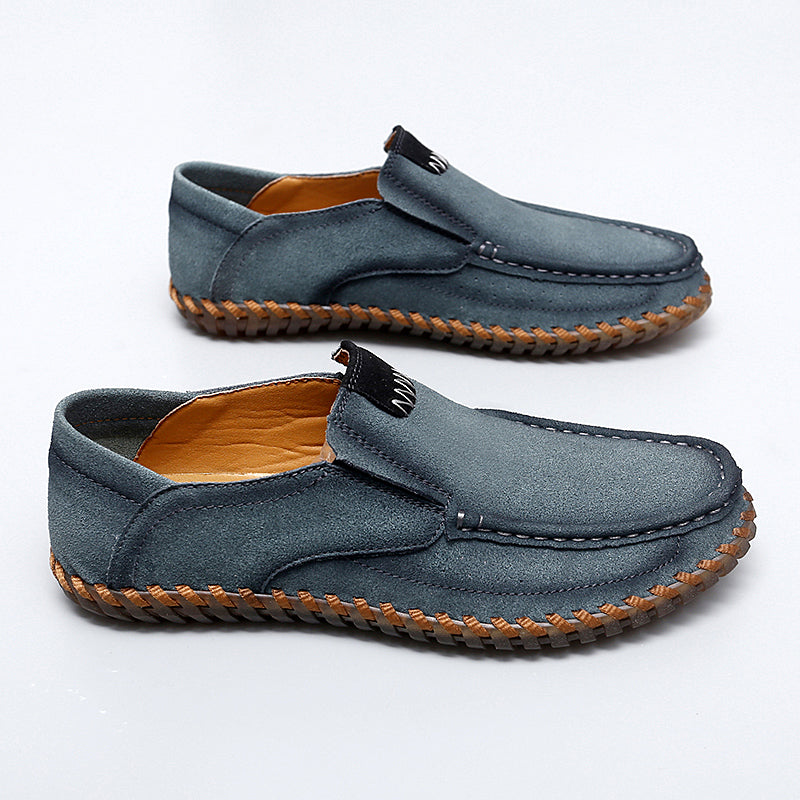⏰LIMITED TIME – 65% OFF🛒 Men's Premium Hand-Sewn Leather Loafers – Soft, Orthopedic Support, Lightweight, Built for All-Day Comfort