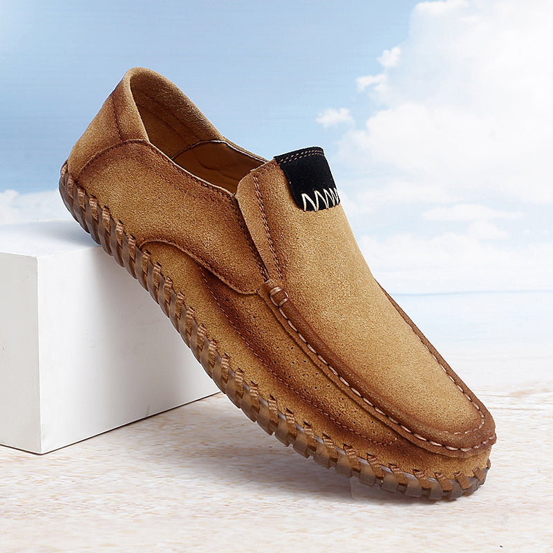 ⏰LIMITED TIME – 65% OFF🛒 Men's Premium Hand-Sewn Leather Loafers – Soft, Orthopedic Support, Lightweight, Built for All-Day Comfort