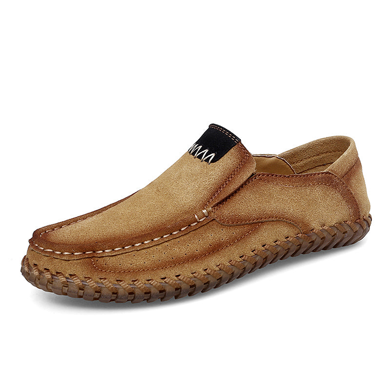 ⏰LIMITED TIME – 65% OFF🛒 Men's Premium Hand-Sewn Leather Loafers – Soft, Orthopedic Support, Lightweight, Built for All-Day Comfort