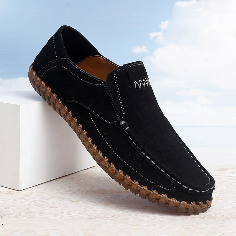 ⏰LIMITED TIME – 65% OFF🛒 Men's Premium Hand-Sewn Leather Loafers – Soft, Orthopedic Support, Lightweight, Built for All-Day Comfort