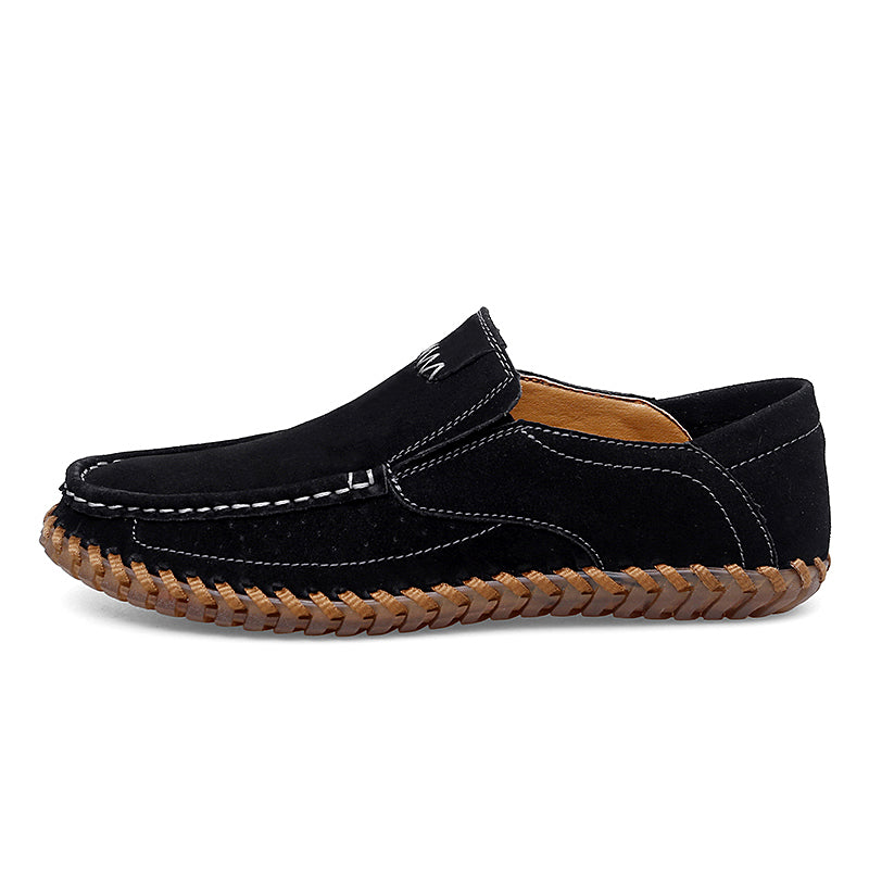 ⏰LIMITED TIME – 65% OFF🛒 Men's Premium Hand-Sewn Leather Loafers – Soft, Orthopedic Support, Lightweight, Built for All-Day Comfort