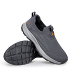 ⏰LAST DAY - 50% OFF🛒 Men's Orthopedic Slip-On Knit Sneakers  – Breathable Mesh Comfort Walking Shoes, Lightweight & Supportive, Easy On/Off Casual Shoes for All-Day Pain Relief