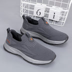 ⏰LAST DAY - 50% OFF🛒 Men's Orthopedic Slip-On Knit Sneakers  – Breathable Mesh Comfort Walking Shoes, Lightweight & Supportive, Easy On/Off Casual Shoes for All-Day Pain Relief