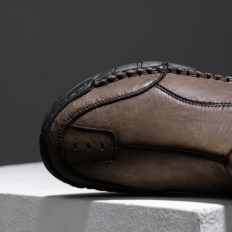 (⏰Clearance Sale-70%OFF🔥)Men's Waterproof Mountaineering & Work Boots – Anti-Collision Toe, Shock-Absorbing, Wear-Resistant Sole, Breathable & Supportive Hiking Shoes for Rugged Trails, Outdoor Adventures & Heavy-Duty Work