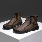 (⏰Clearance Sale-70%OFF🔥)Men's Waterproof Mountaineering & Work Boots – Anti-Collision Toe, Shock-Absorbing, Wear-Resistant Sole, Breathable & Supportive Hiking Shoes for Rugged Trails, Outdoor Adventures & Heavy-Duty Work