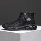 (⏰Clearance Sale-70%OFF🔥)Men's Waterproof Mountaineering & Work Boots – Anti-Collision Toe, Shock-Absorbing, Wear-Resistant Sole, Breathable & Supportive Hiking Shoes for Rugged Trails, Outdoor Adventures & Heavy-Duty Work