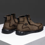 (⏰Clearance Sale-70%OFF🔥)Men's Waterproof Mountaineering & Work Boots – Anti-Collision Toe, Shock-Absorbing, Wear-Resistant Sole, Breathable & Supportive Hiking Shoes for Rugged Trails, Outdoor Adventures & Heavy-Duty Work