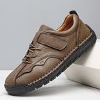 (⏰LAST DAY-70% OFF🛒)Men's Hand-Stitched Outdoor Work Shoes – Premium Cowhide Upper, Breathable, Arch Support, Soft Lining, Anti-Collision Toe, Shock-Absorbing Non-Slip Sole