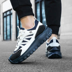 (⏰LAST DAY-70% OFF🛒)Men’s Work Hiking Shoes – Waterproof, Shock Absorbing Sole, Puncture & Smash Resistant, Wide Toe, Arch Support for Comfort and Durability